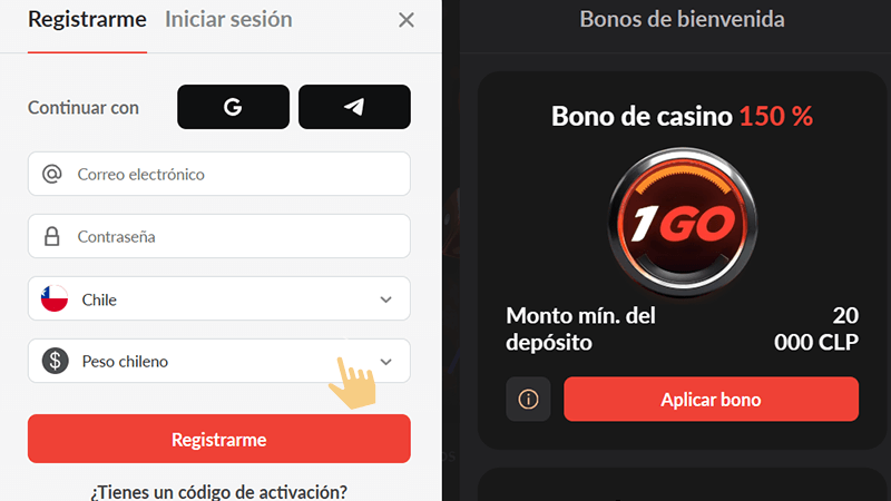 Сοmрlеtа еl fοrmulаrіο dе rеgіѕtrο