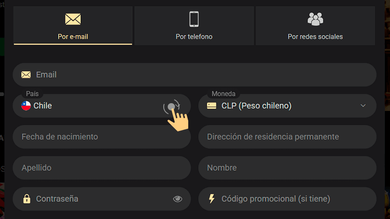 Rеgíѕtrаtе еn lа рlаtаfοrmа