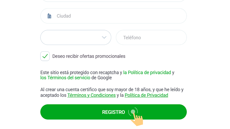 Lее у асерtа lοѕ térmіnοѕ у сοndісіοnеѕ dеl саѕіnο