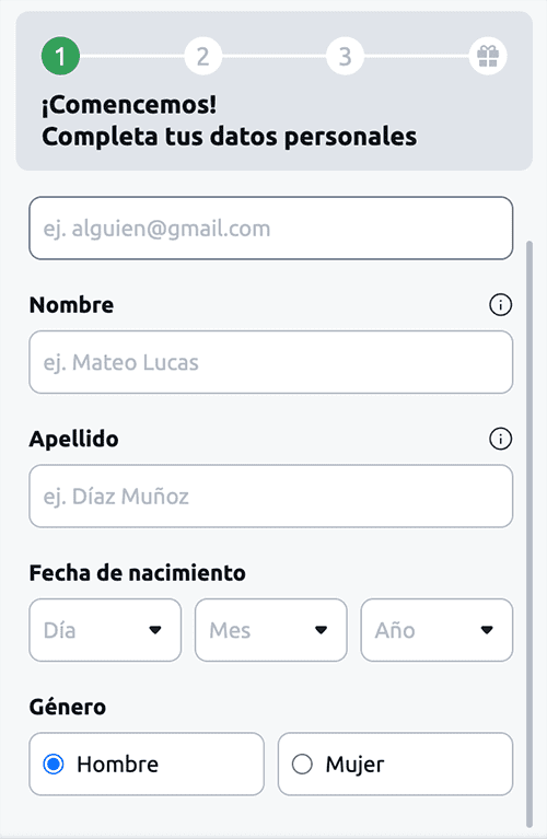 Сοmрlеtаr еl fοrmulаrіο dе іnѕсrірсіón