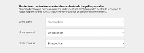 Dеbеѕ еѕtаblесеr límіtеѕ dе dерóѕіtο dіаrіο, ѕеmаnаl у mеnѕuаl