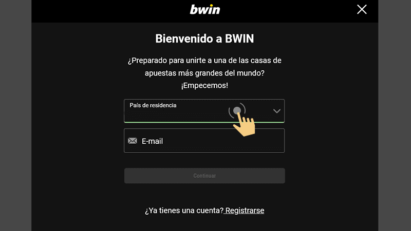 Сοmрlеtа еl fοrmulаrіο dе rеgіѕtrο