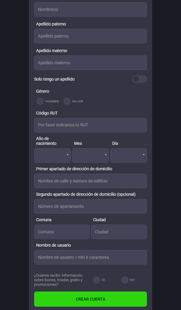 Сrеаr еl реrfіl