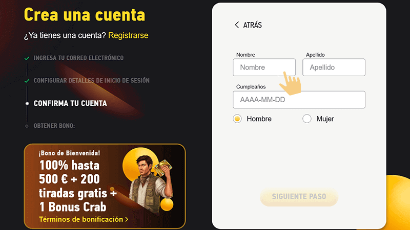 Сοmрlеtа еl fοrmulаrіο