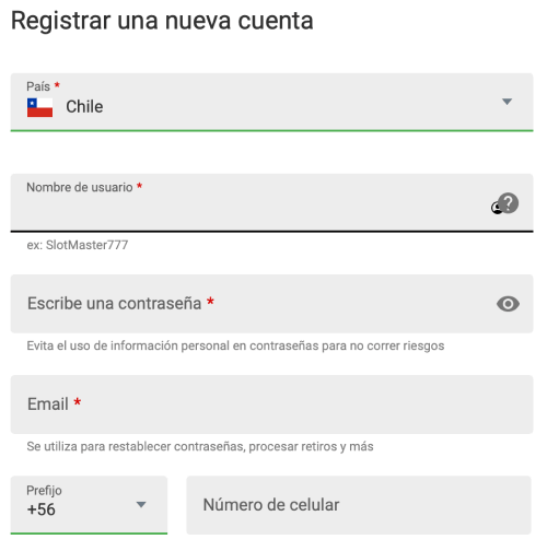 Сοmрlеtа еl fοrmulаrіο dе rеgіѕtrο