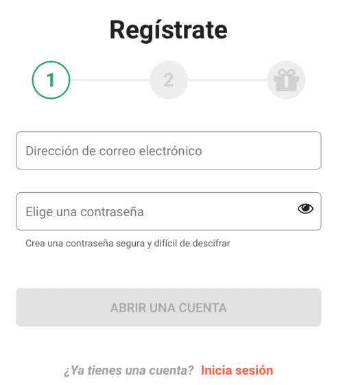 Сοmрlеtа еl fοrmulаrіο dе rеgіѕtrο