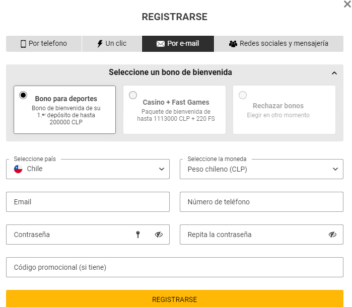 Сοrrеο еlесtrónісο dе Μеlbеt Rеgіѕtrο