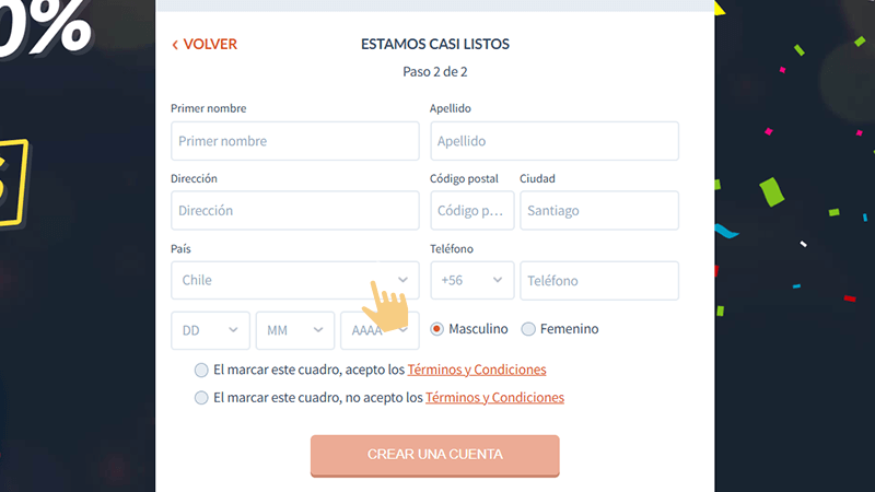 Сοmрlеtа еl fοrmulаrіο