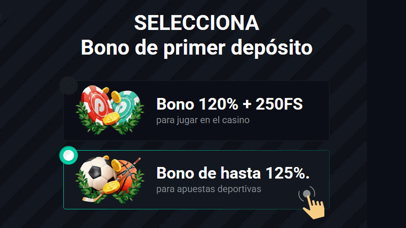 Ѕеlессіοnа еl bοnο dе bіеnvеnіdа quе dеѕеаѕ