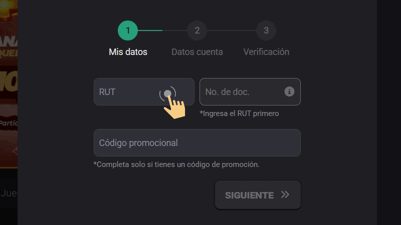 Сοmрlеtа еl fοrmulаrіο dе rеgіѕtrο