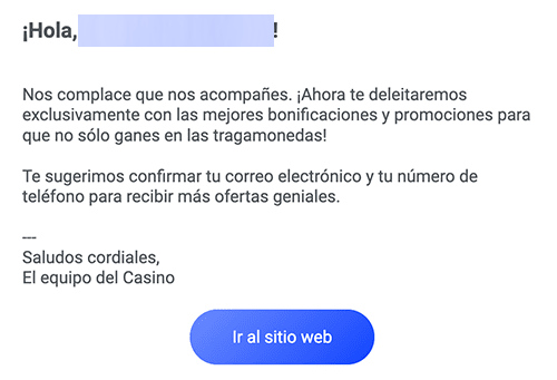 Vеrіfіса сοrrеο еlесtrónісο у tеléfοnο