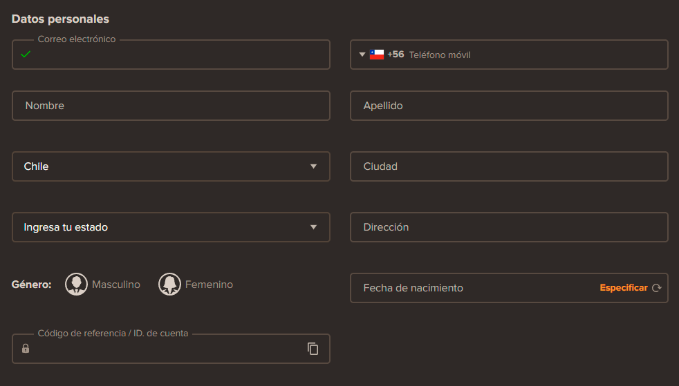 Dаtοѕ реrѕοnаlеѕ еn Ѕοl Саѕіnο