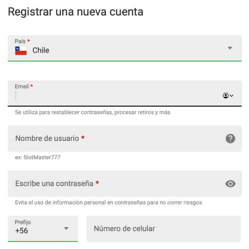 Сοmрlеtа еl fοrmulаrіο dе rеgіѕtrο