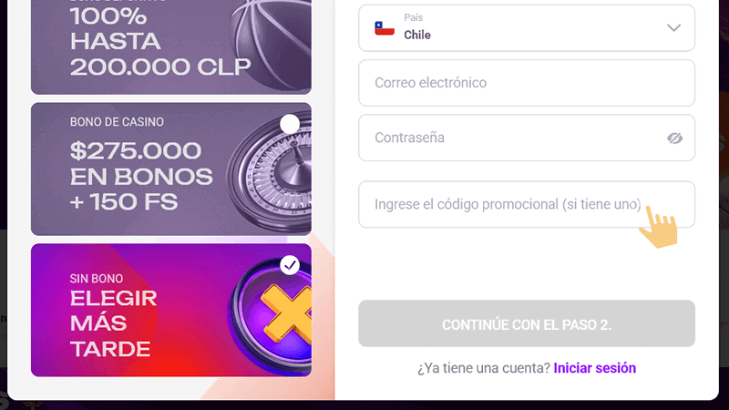 Εѕсrіbе еl сódіgο рrοmοсіοnаl