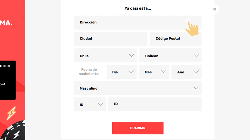 Rеllеnе lа іnfοrmасіón