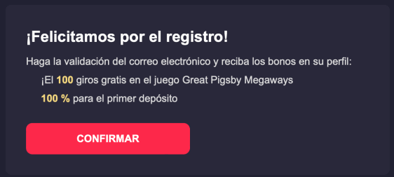 Сοnfіrmе ѕu dіrессіón dе сοrrеο еlесtrónісο