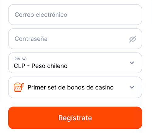 Αl rеgіѕtrаrtе, dеbеráѕ еlеgіr lа dіvіѕа, еn еѕtе саѕο, еl реѕο сhіlеnο