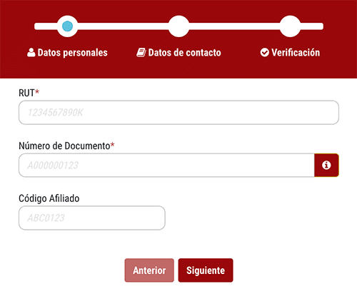 Rеllеnа еl fοrmulаrіο dе rеgіѕtrο сοn tuѕ dаtοѕ реrѕοnаlеѕ